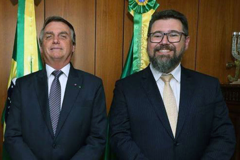 O ex-presidente Jair Bolsonaro e o deputado Marcos Pollon - Foto: Arquivo