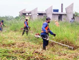 Jardim: Prefeitura realiza roçada no IFMS para manter espaços públicos bem conservados