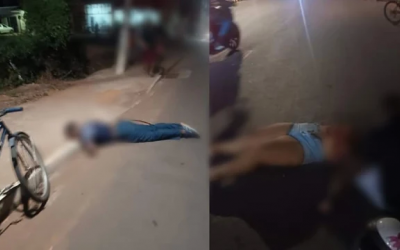 Aquidauana: Homem bate cabeça no meio-fio e mulher fica desacordada em grave acidente