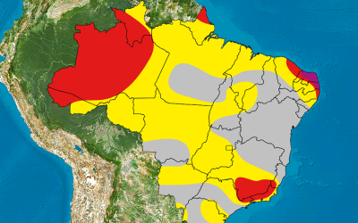 Previsão do tempo para o último fim de semana do verão